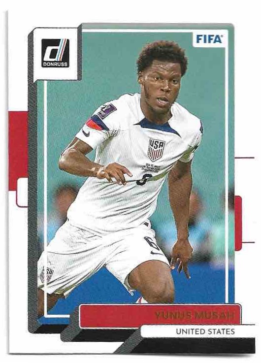 YUNUS MUSAH 22-23 Panini Donruss Soccer