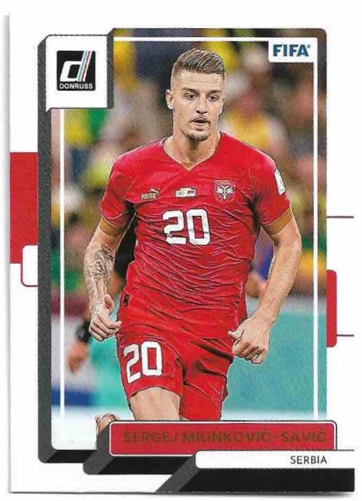 SERGEJ MILINKOVIC-SAVIC 22-23 Panini Donruss Soccer