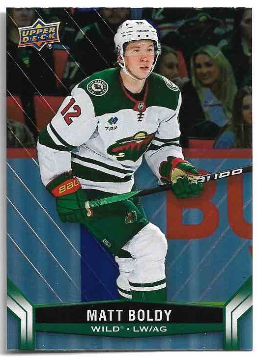 MATT BOLDY 23-24 UD Tim Hortons Collector's Series
