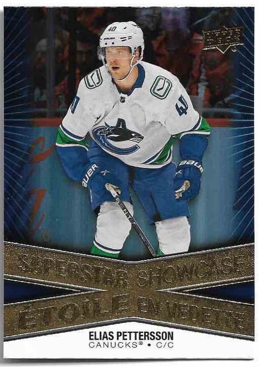 Superstar Showcase ELIAS PETTERSSON 23-24 UD Tim Hortons Collector's Series