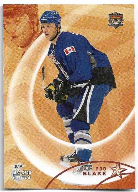 ROB BLAKE 02-03 In the Game Be A Player All-Star Edition