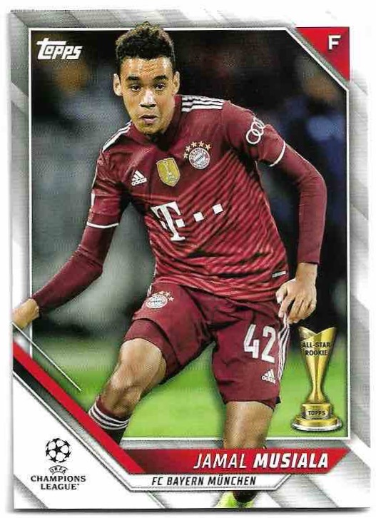 JAMAL MUSIALA 21-22 Topps UEFA Champions League