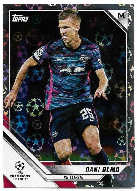 Starball Foil DANI OLMO 21-22 Topps Chrome UEFA Champions League