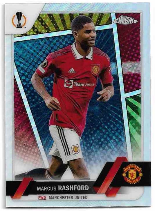Base Hero Variations MARCUS RASHFORD 22-23 Topps Chrome UEFA CC