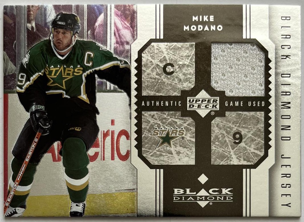 Jersey MIKE MODANO 05-06 UD Black Diamond