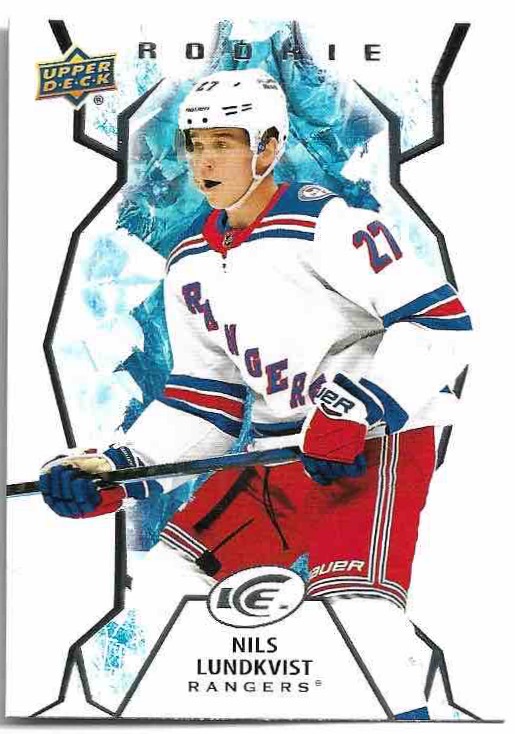 Rookie NILS LUNDKVIST 21-22 UD Ice