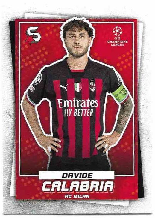 DAVIDE CALABRIA 22-23 Topps UEFA Superstars