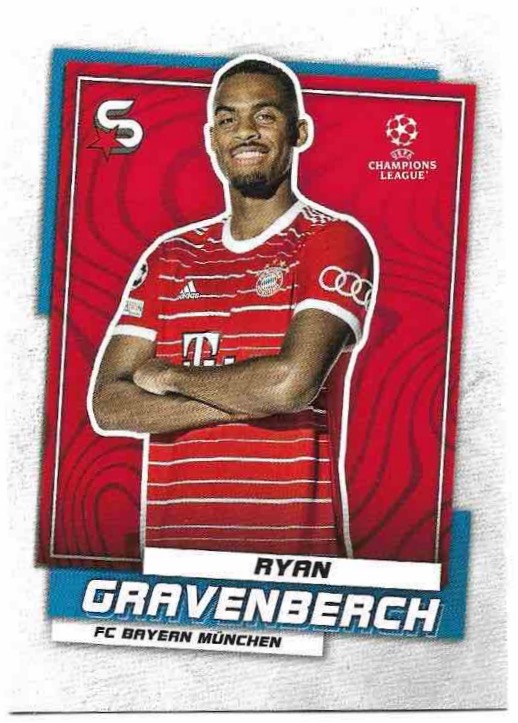 RYAN CRAVENBERCH 22-23 Topps UEFA Superstars
