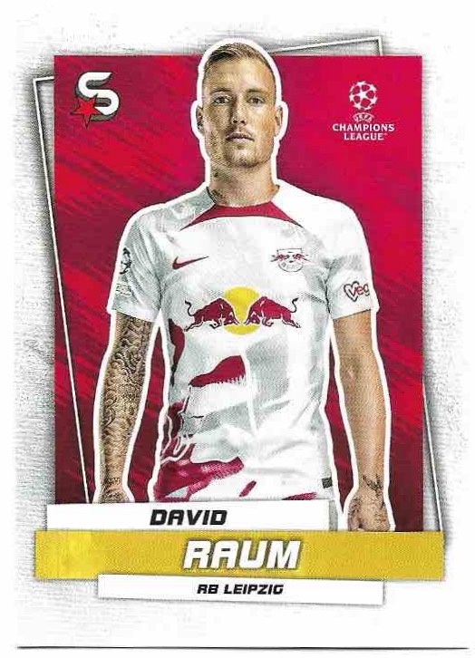 DAVID RAUM 22-23 Topps UEFA Superstars
