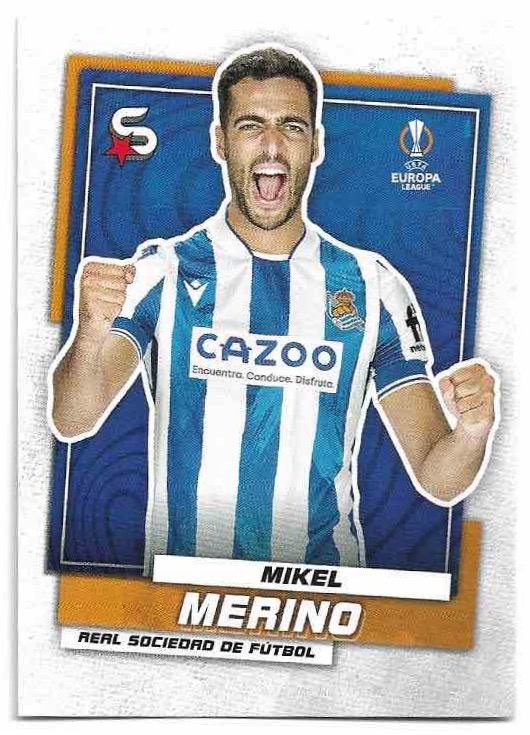 MIKEL MERINO 22-23 Topps UEFA Superstars