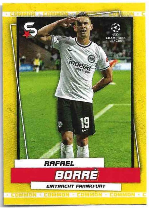 Variations Common Yellow RAFAEL BORRE 22-23 Topps UEFA Superstars