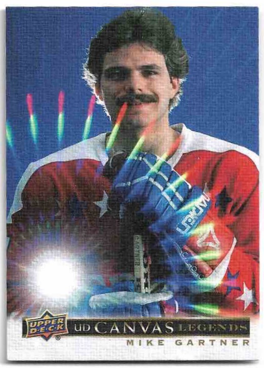 UD Canvas Legends MIKE GARTNER 20-21 UD SP Signature Legends