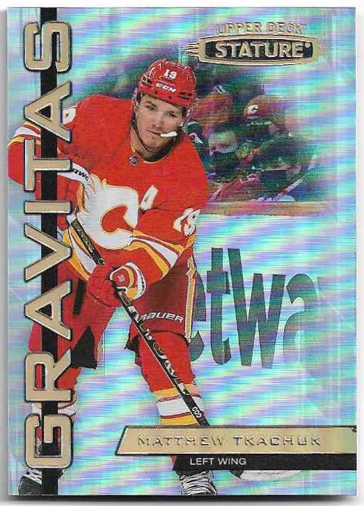 Gravitas MATTHEW TKACHUK 21-22 UD Stature