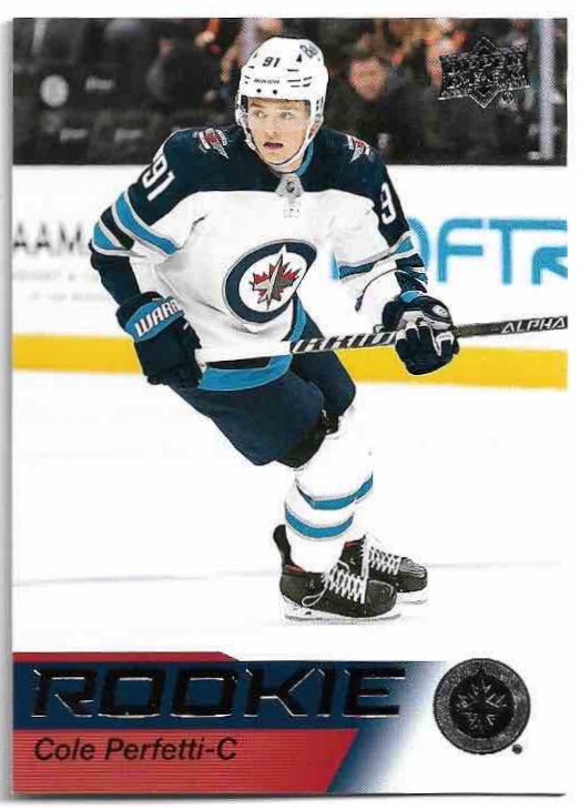 Rookie COLE PERFETTI 21-22 UD Star Rookies Box Set