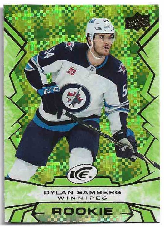 Rookie Green DYLAN SAMBERG 22-23 UD Ice