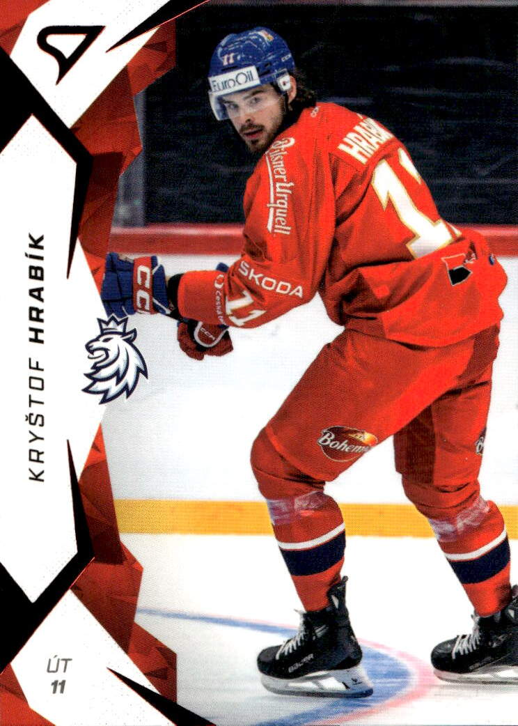 Red KRYŠTOF HRABÍK 2025 SportZoo Hokejové Česko