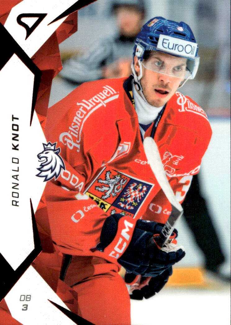 Red RONALD KNOT 2025 SportZoo Hokejové Česko