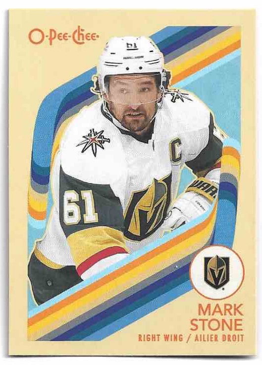Retro MARK STONE 23-24 UD O-Pee-Chee OPC