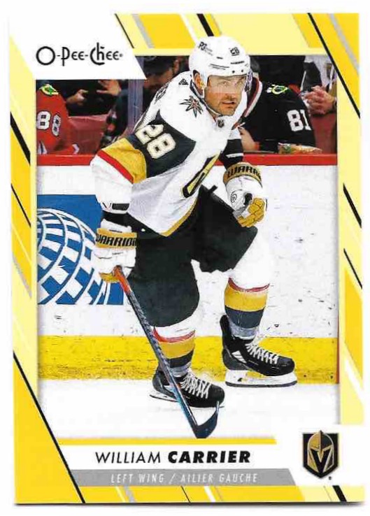 Yellow Border WILLIAM CARRIER 23-24 UD O-Pee-Chee OPC