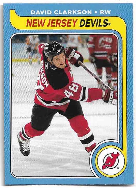 Retro DAVID CLARKSON 08-09 UD O-Pee-Chee OPC