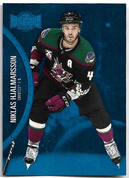 Blue Spectrum NIKLAS HJALMARSSON 21-22 UD Metal Universe