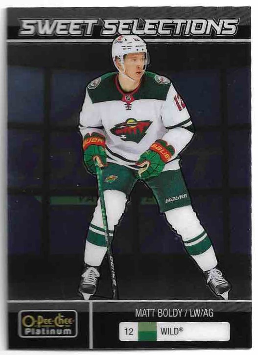 Rookie Sweet Selections MATT BOLDY 22-23 UD O-Pee-Chee OPC Platinum