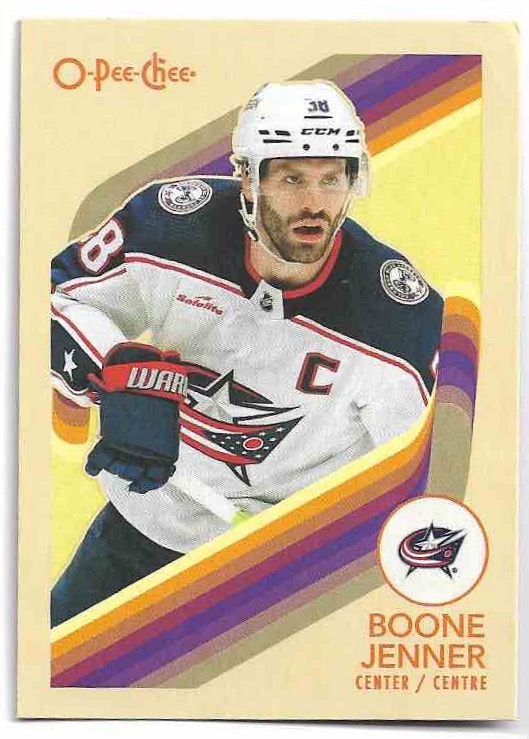 Retro BOONE JENNER 23-24 UD O-Pee-Chee OPC