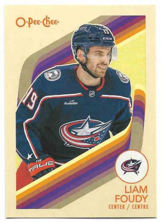 Retro LIAM FOUDY 23-24 UD O-Pee-Chee OPC