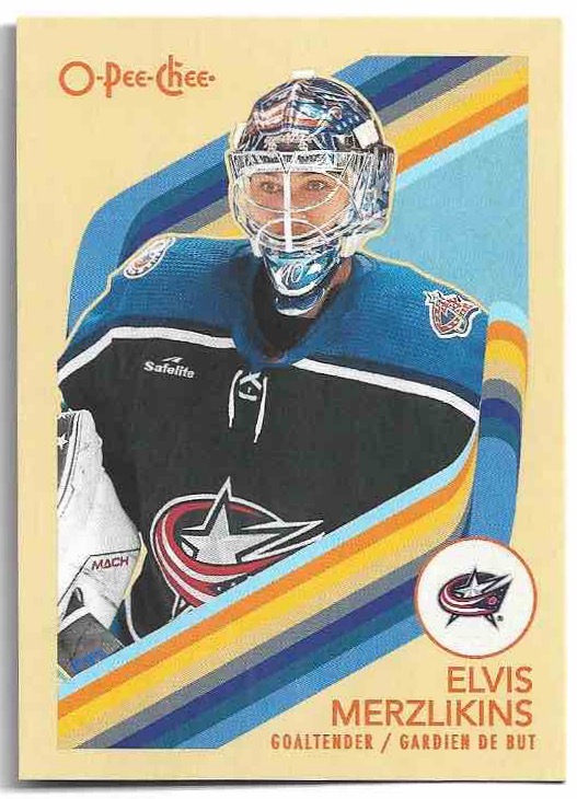 Retro ELVIS MERZLIKINS 23-24 UD O-Pee-Chee OPC