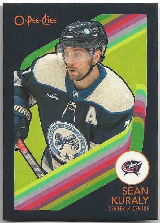 Black Border Retro SEAN KURALY 23-24 UD O-Pee-Chee OPC /100