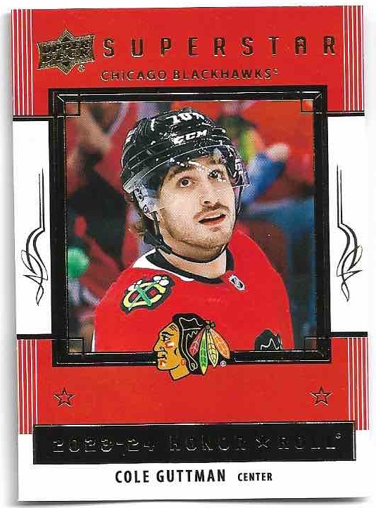 Rookie Honor Roll COLE GUTTMAN 23-24 UD Series 2