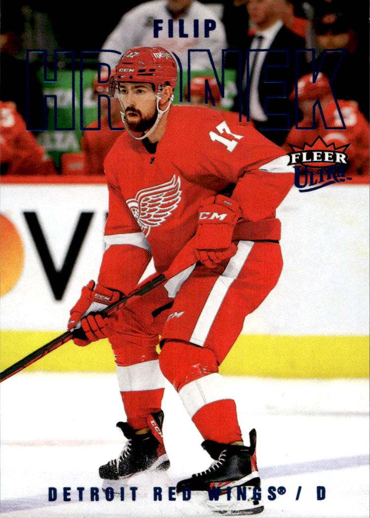 Blue Foil FILIP HRONEK 21-22 UD Fleer Ultra /399