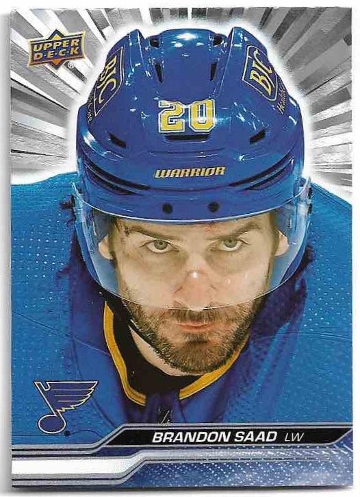 Outburst Silver BRANDON SAAD 23-24 UD Series 2