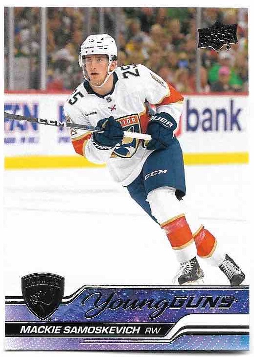 Rookie Young Guns MACKIE SAMOSKEVICH 23-24 UD Series 2