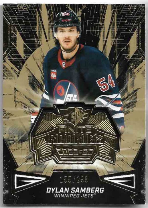 Rookie Gold Finite DYLAN SAMBERG 22-23 UD SPx /299
