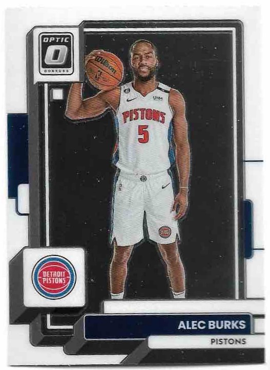 ALEC BURKS 22-23 Panini Donruss Optic Basketball