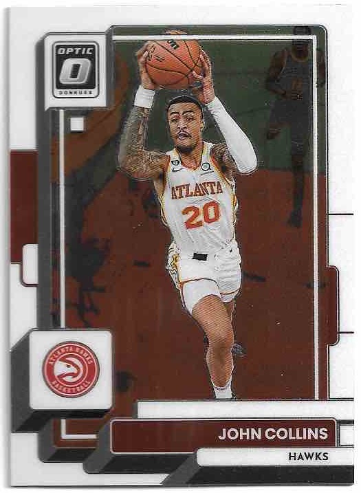 JOHN COLLINS 22-23 Panini Donruss Optic Basketball