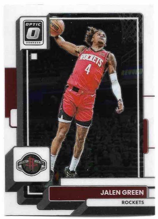JALEN GREEN 22-23 Panini Donruss Optic Basketball