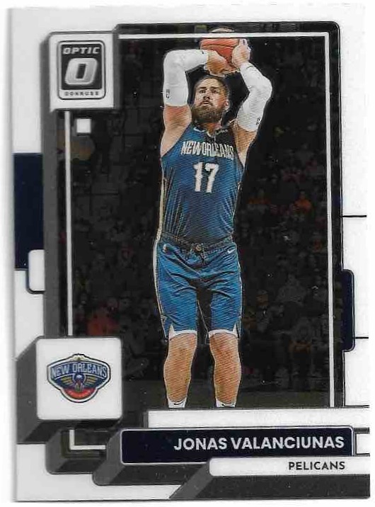 JONAS VALANCIUNAS 22-23 Panini Donruss Optic Basketball