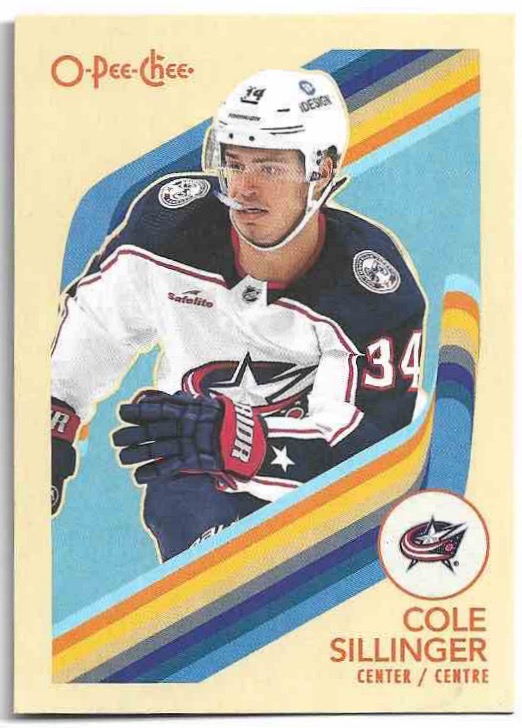 Retro COLE SILLINGER 23-24 UD O-Pee-Chee OPC