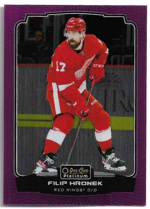 Matte Pink FILIP HRONEK 22-23 UD O-Pee-Chee OPC Platinum
