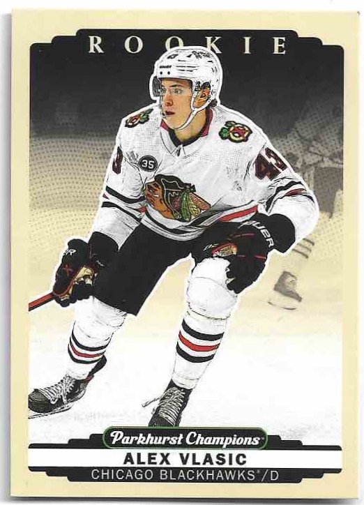 Rookie ALEX VLASIC 22-23 UD Parkhurst Champions