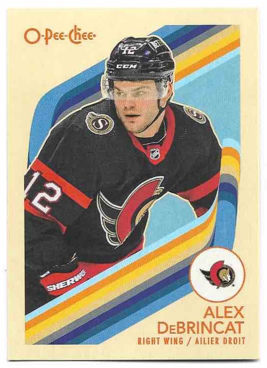 Retro ALEX DEBRINCAT 23-24 UD O-Pee-Chee OPC