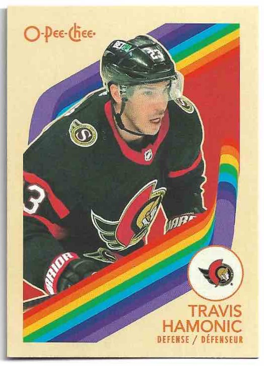Retro TRAVIS HAMONIC 23-24 UD O-Pee-Chee OPC