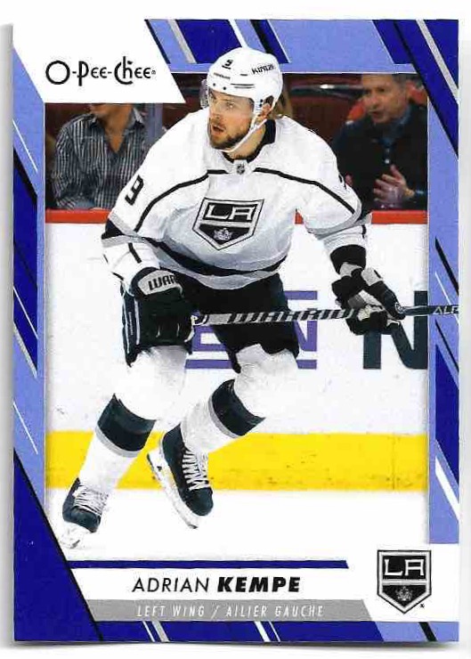 Blue Border ADRIAN KEMPE 23-24 UD O-Pee-Chee OPC