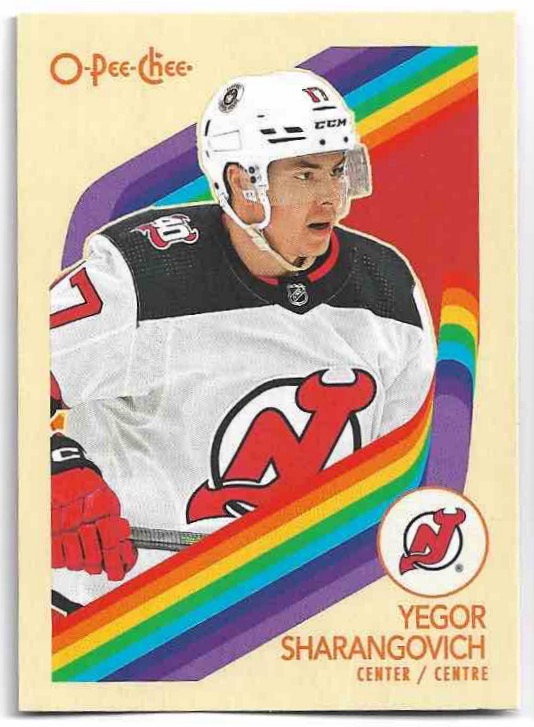 Retro YEGOR SHARANGOVICH 23-24 UD O-Pee-Chee OPC
