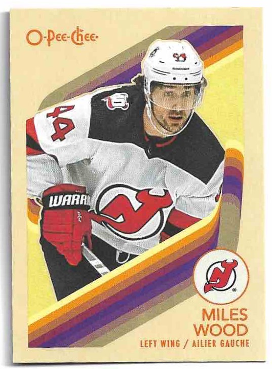 Retro MILES WOOD 23-24 UD O-Pee-Chee OPC