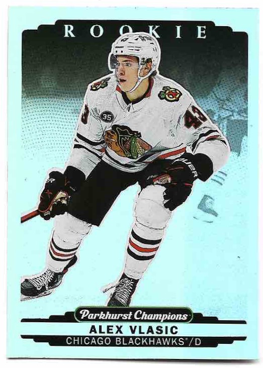 Rookie Rainbow ALEX VLASIC 22-23 UD Parkhurst Champions