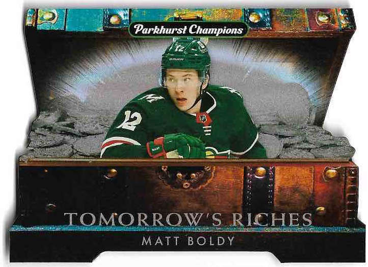 Rookie Gold Tomorrow's Riches MATT BOLDY 22-23 UD Parkhurst Champions