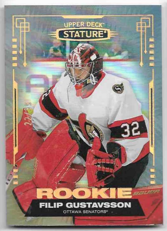 Rookie Photo Variation FILIP GUSTAVSSON 21-22 UD Stature /99